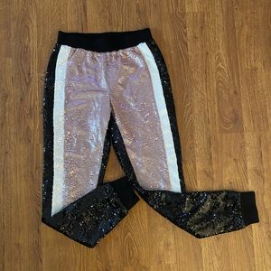 BCBG Sequin Joggers